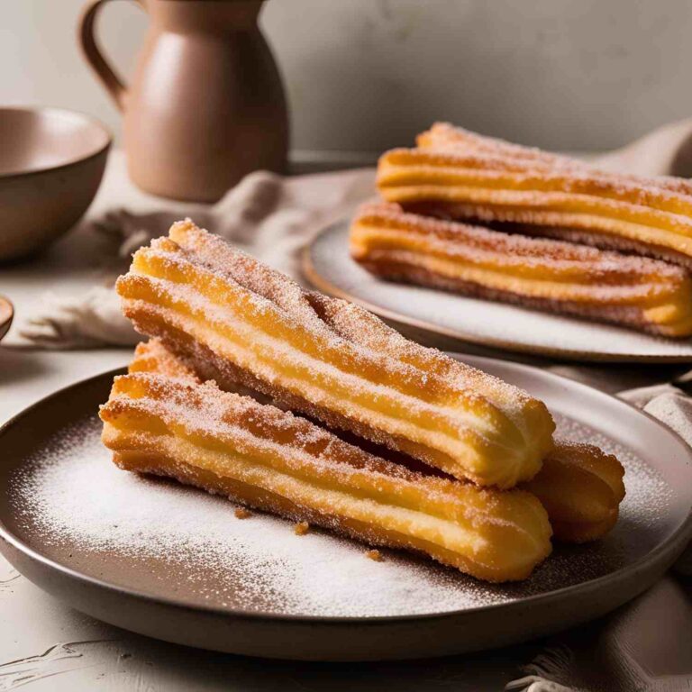 Soft Cinnamon Churros